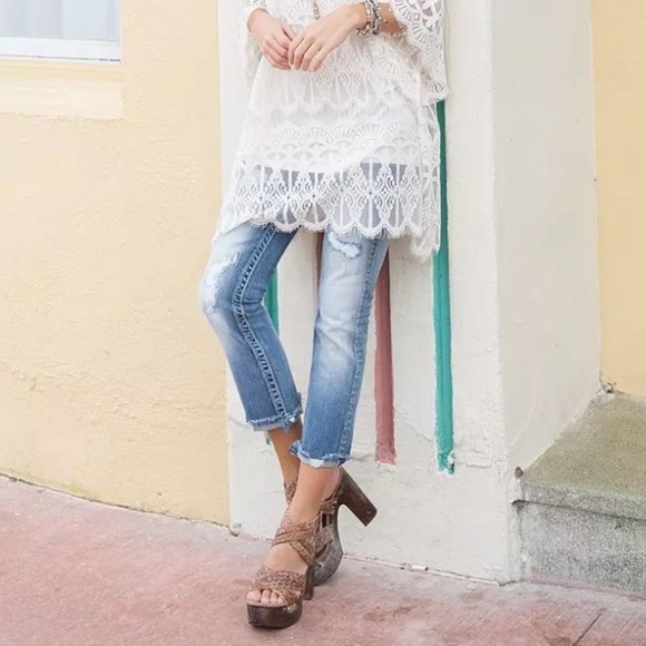 Miss Me Signature Skinny Stretch Cropped Jean Size 26 - Picture 1 of 12